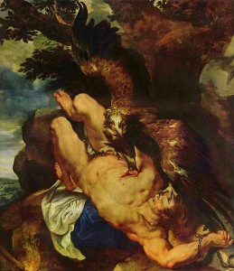 Gefesselter Prometheus by Peter Paul Rubens