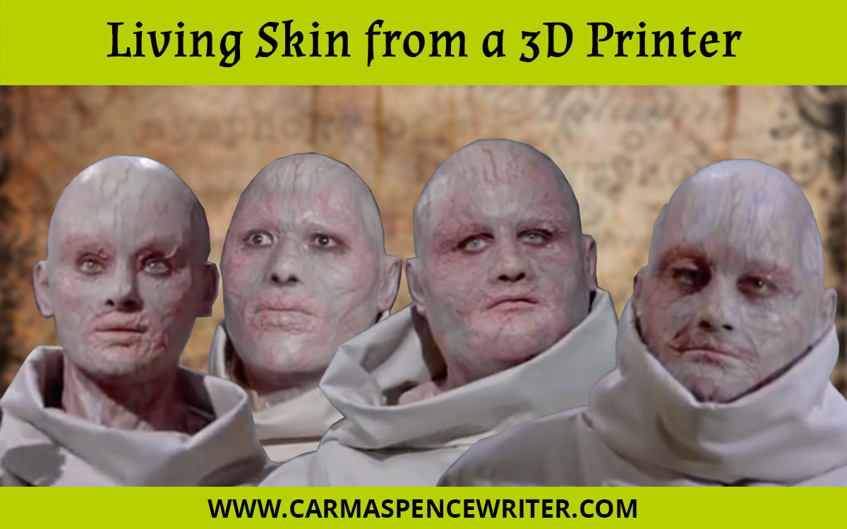 Living Skin from a 3D Printer